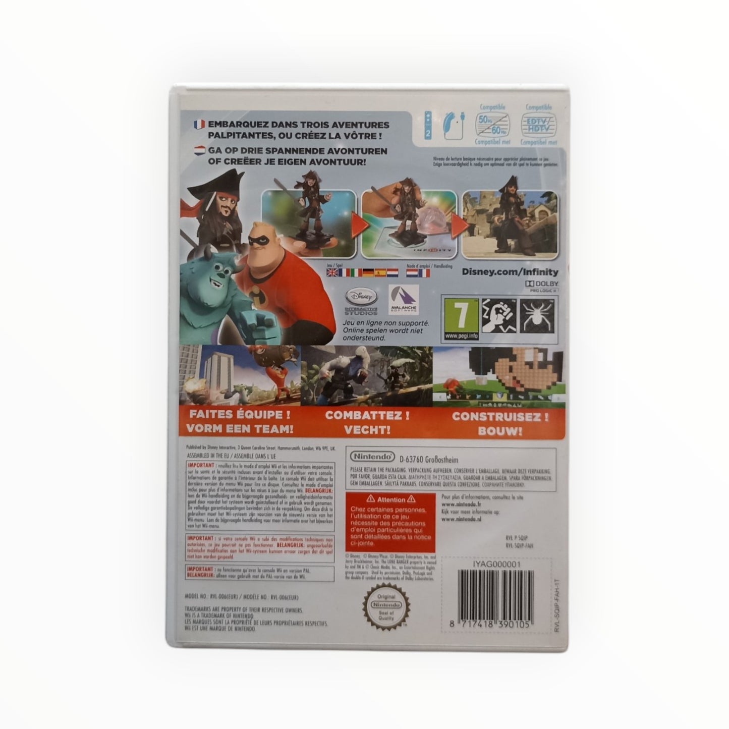 Disney Infinity Nintendo Wii Complet FRA