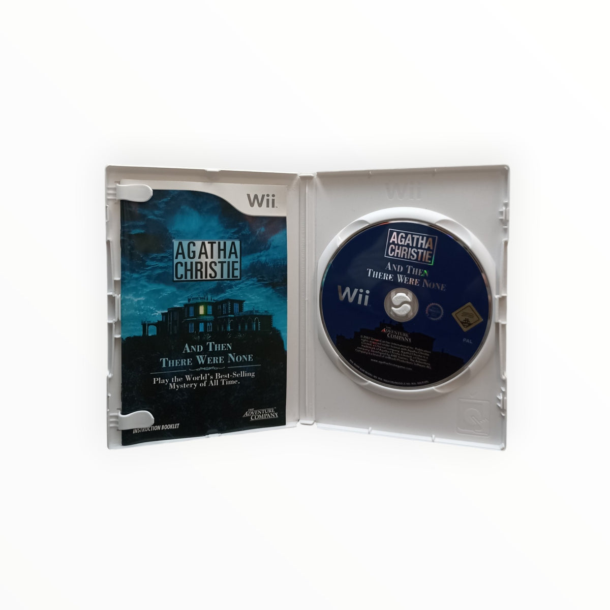 Agatha Christie Dix Petits Nègres Nintendo Wii Complet FRA