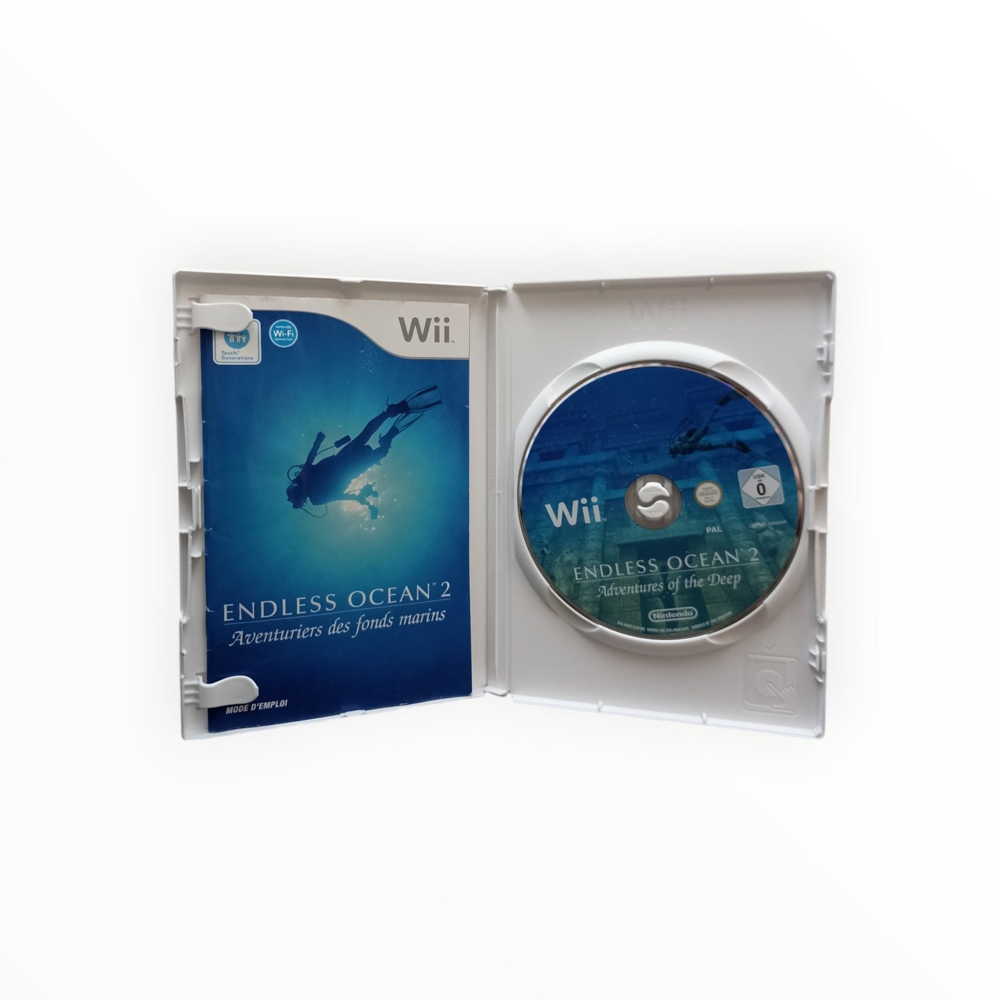 Endless Ocean 2 Aventuriers des Fonds Marins Nintendo Wii Complet FRA