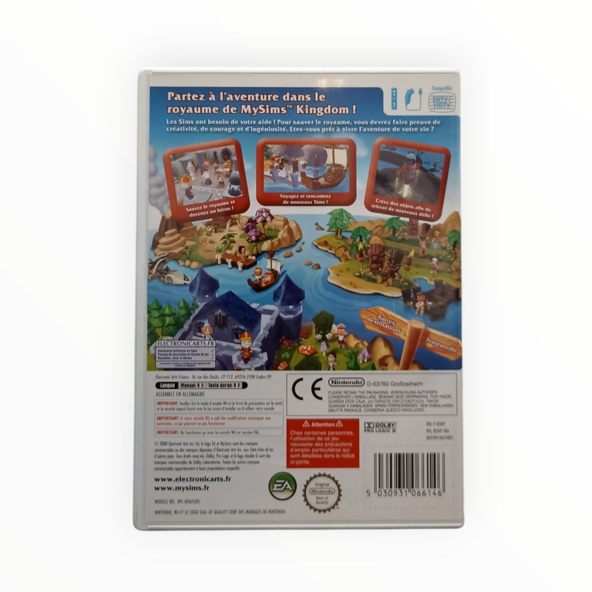 MySims Kingdom Nintendo Wii Complet FRA