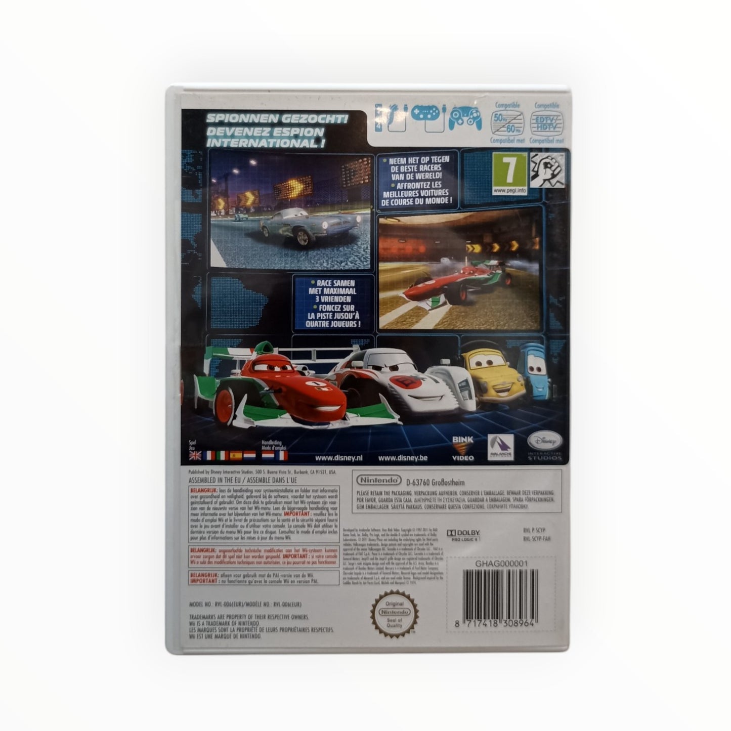Cars 2 Nintendo Wii Complet FRA