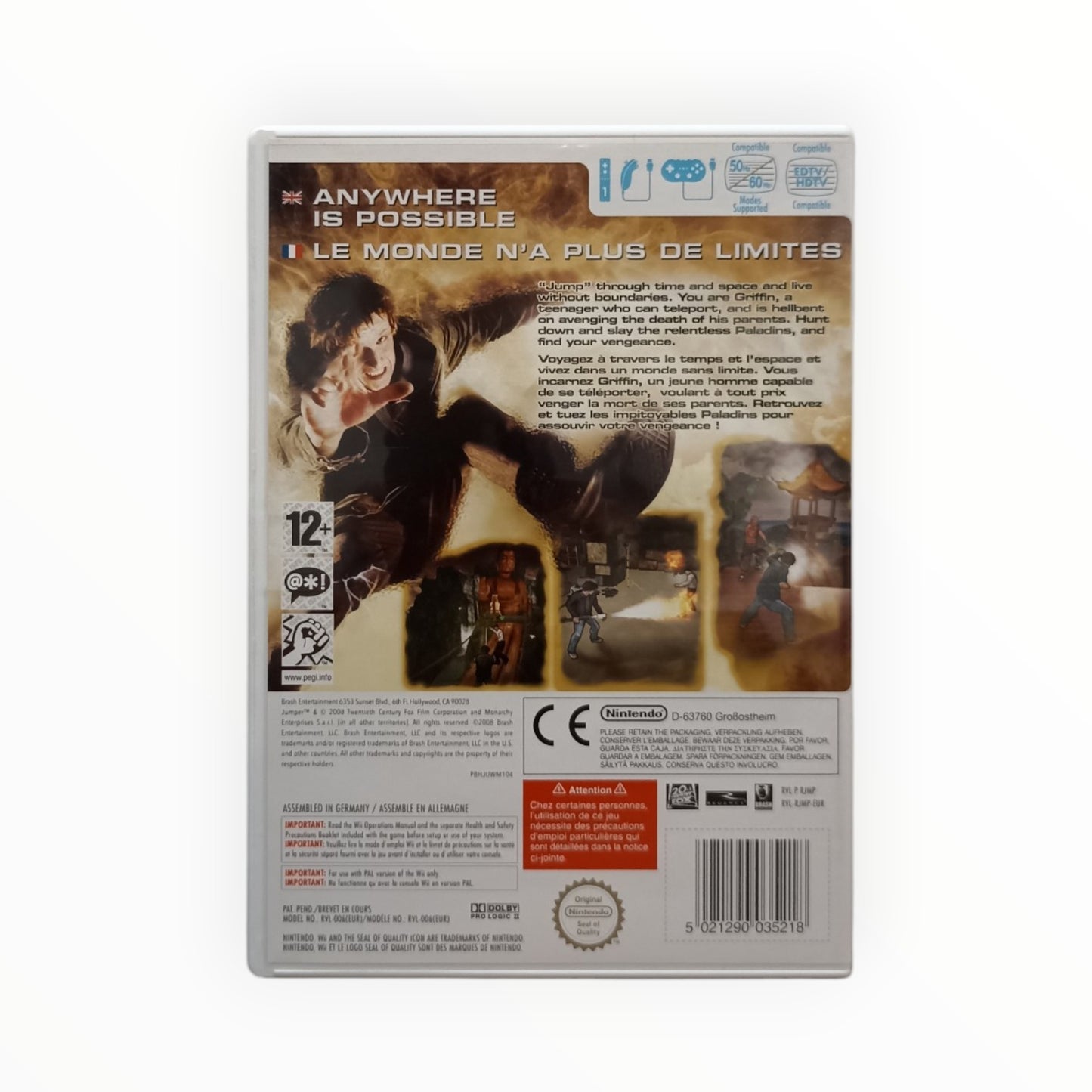Jumper Griffins Story Nintendo Wii Complet EUR