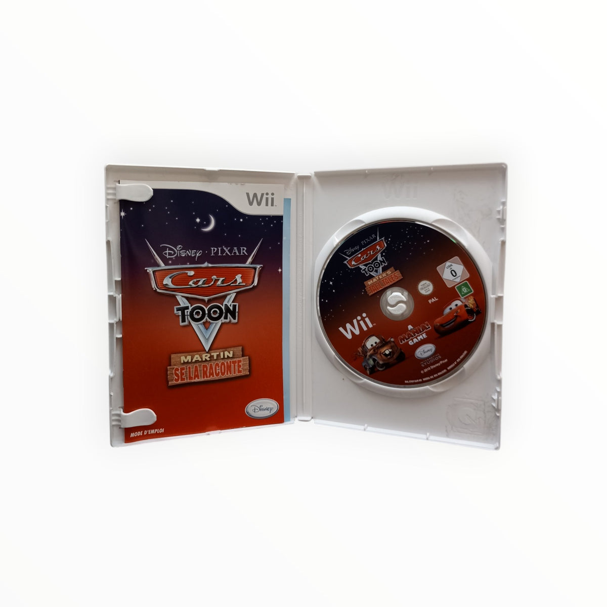 Cars Toon Martin Se La Raconte Nintendo Wii Complet FRA
