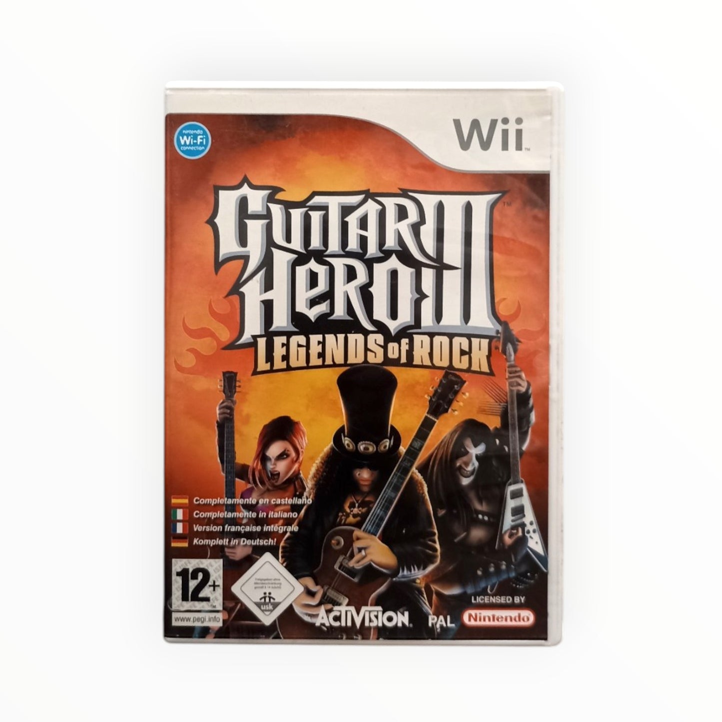 Guitar Hero III Legends of Rock Nintendo Wii Complet PAL EUR