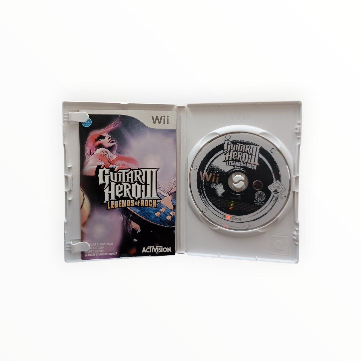Guitar Hero III Legends of Rock Nintendo Wii Complet PAL EUR