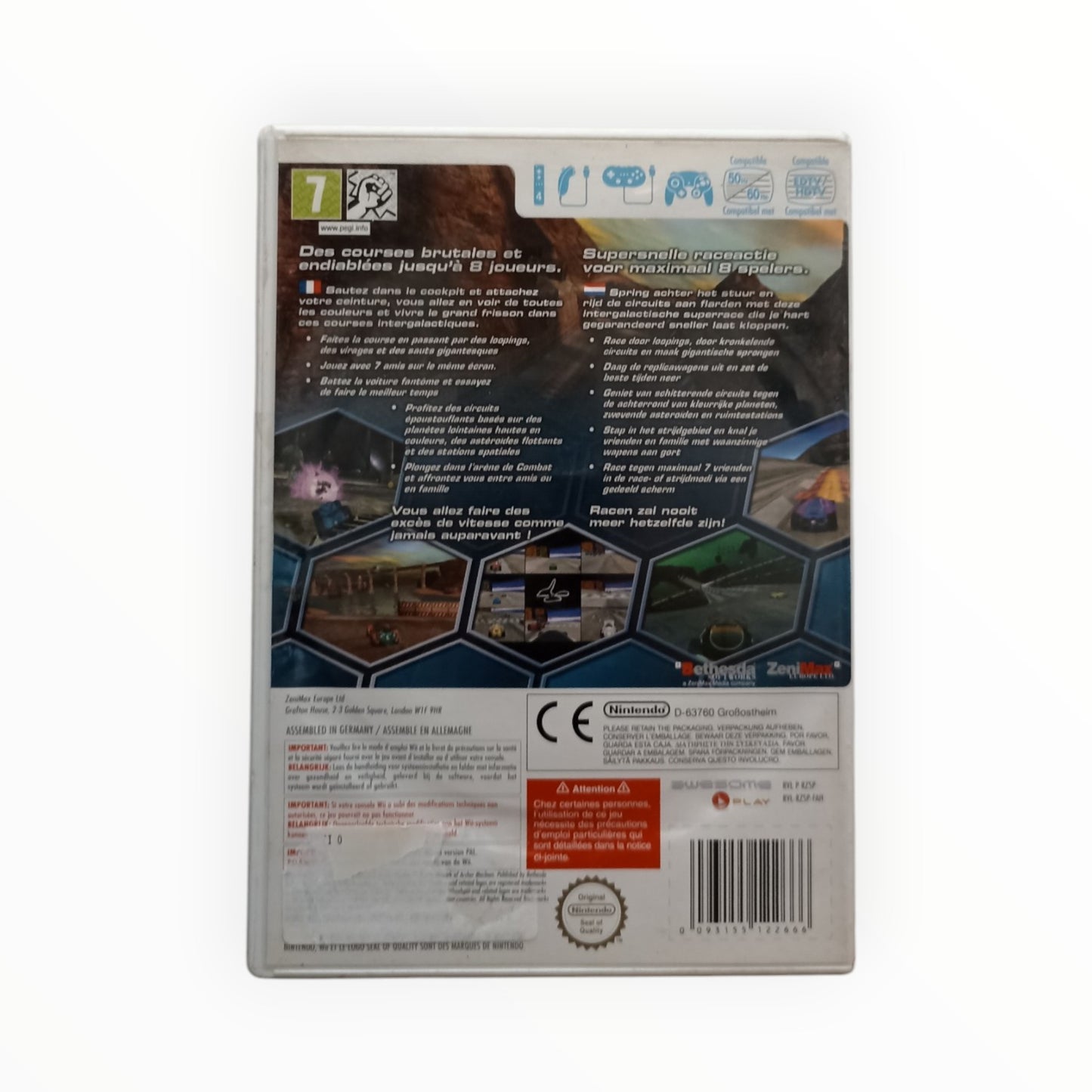 Wheelspin complet PAL EUR Nintendo Wii