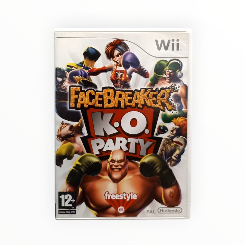 FaceBreaker KO Party complet PAL EUR Nintendo Wii