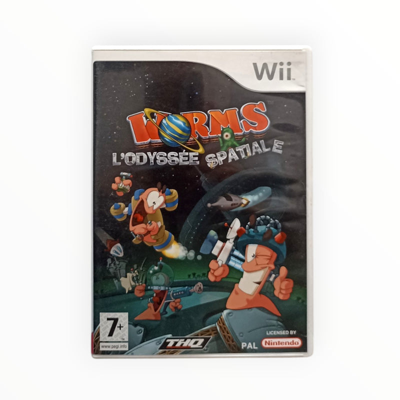 Worms L Odyssée Spatiale complet FRA PAL Nintendo Wii