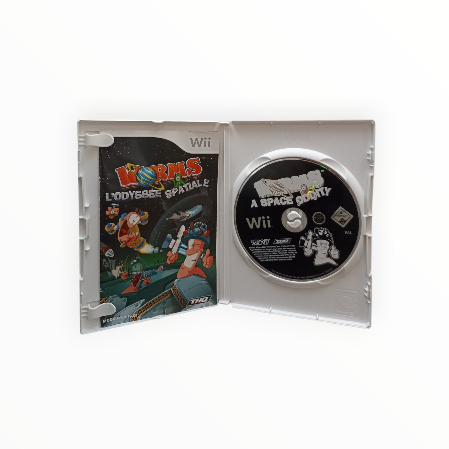 Worms L Odyssée Spatiale complet FRA PAL Nintendo Wii