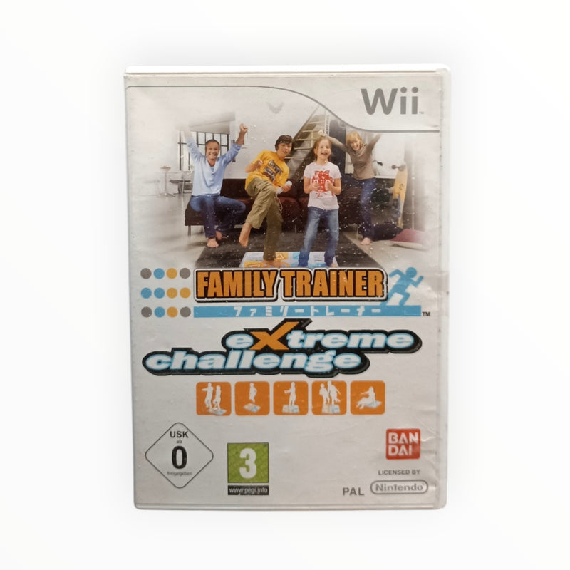 Family Trainer Extreme Challenge complet PAL EUR Nintendo Wii