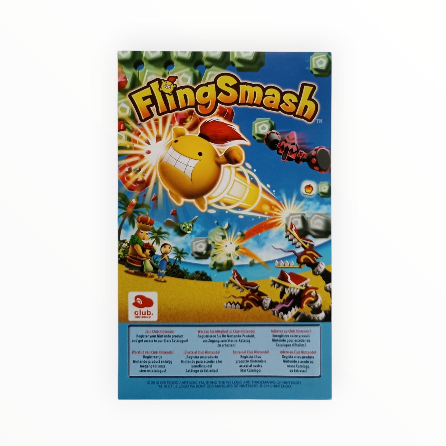 Carte VIP FlingSmash Nintendo Wii PAL