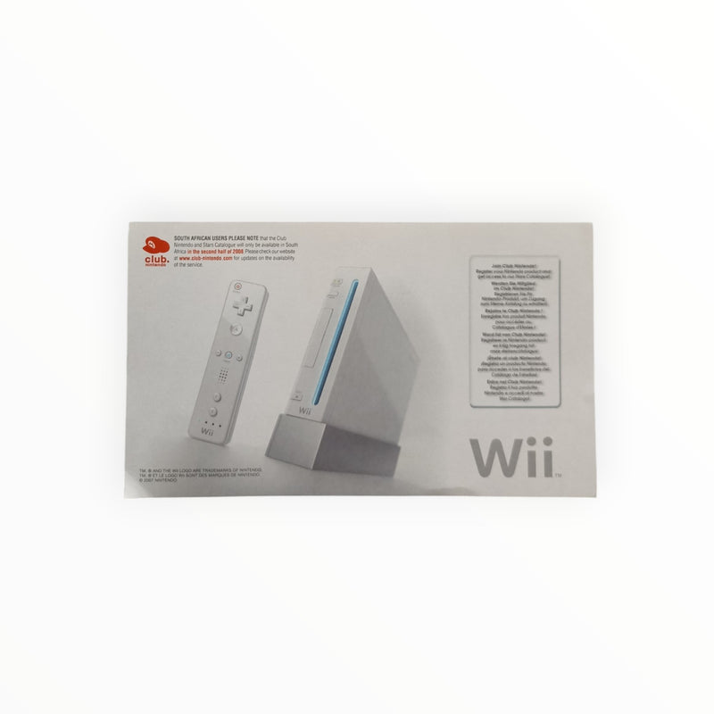 Carte VIP Console Nintendo Wii PAL