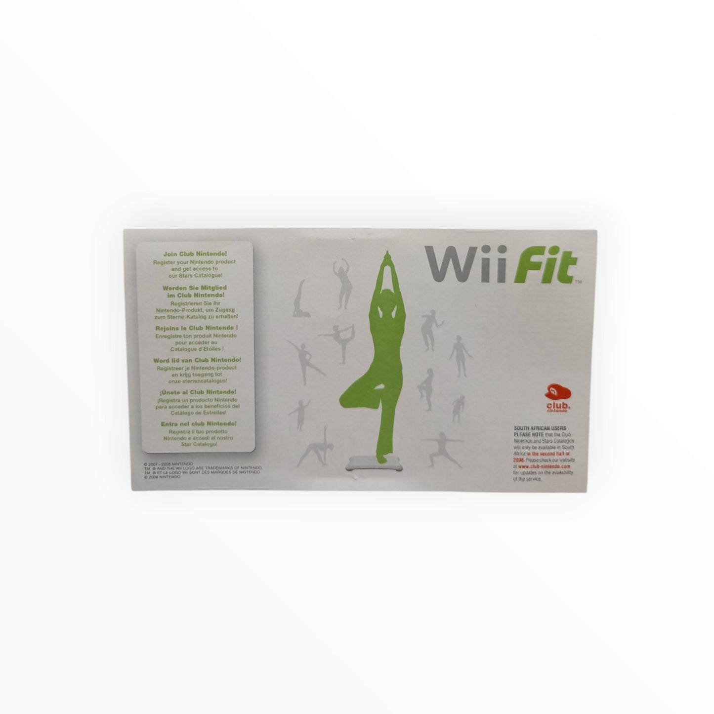Carte VIP Wii Fit Nintendo Wii PAL