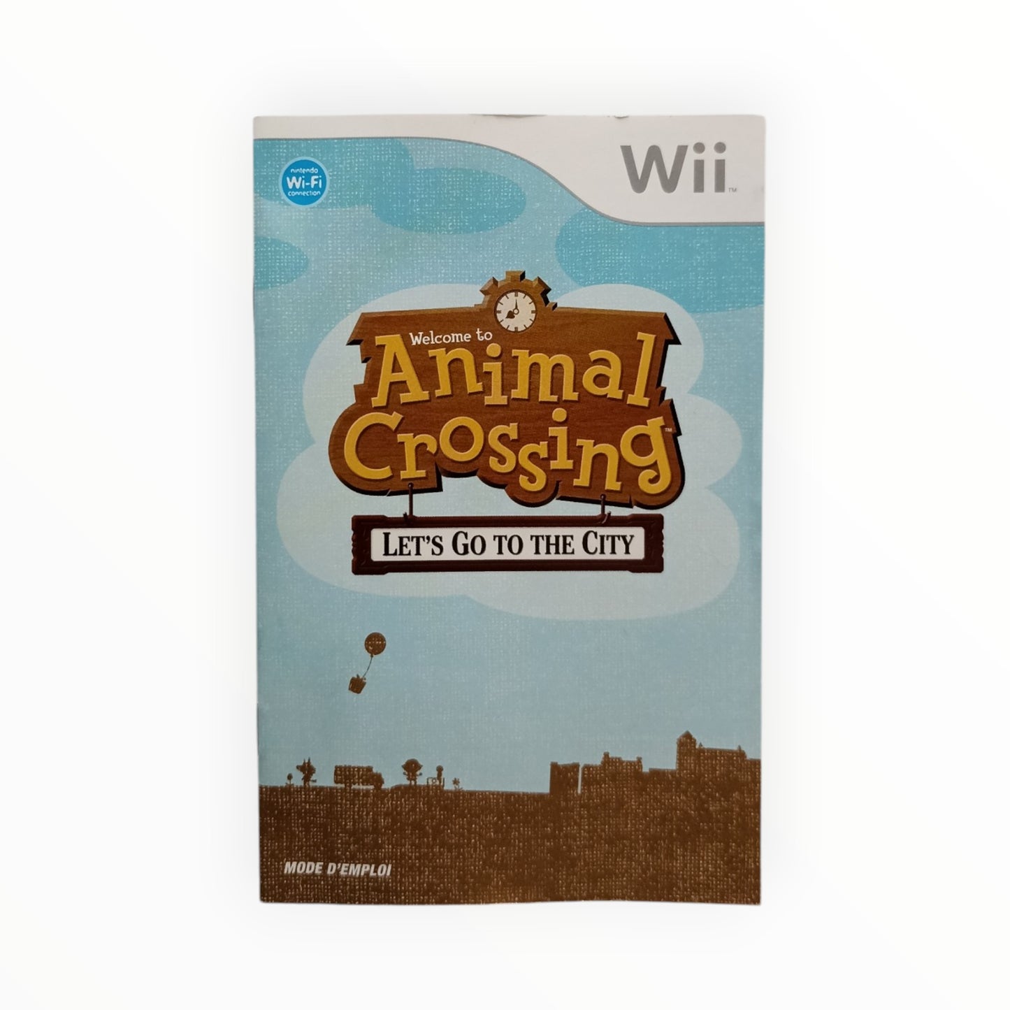 Notice Animal Crossing Lets Go To The City Nintendo Wii FRA