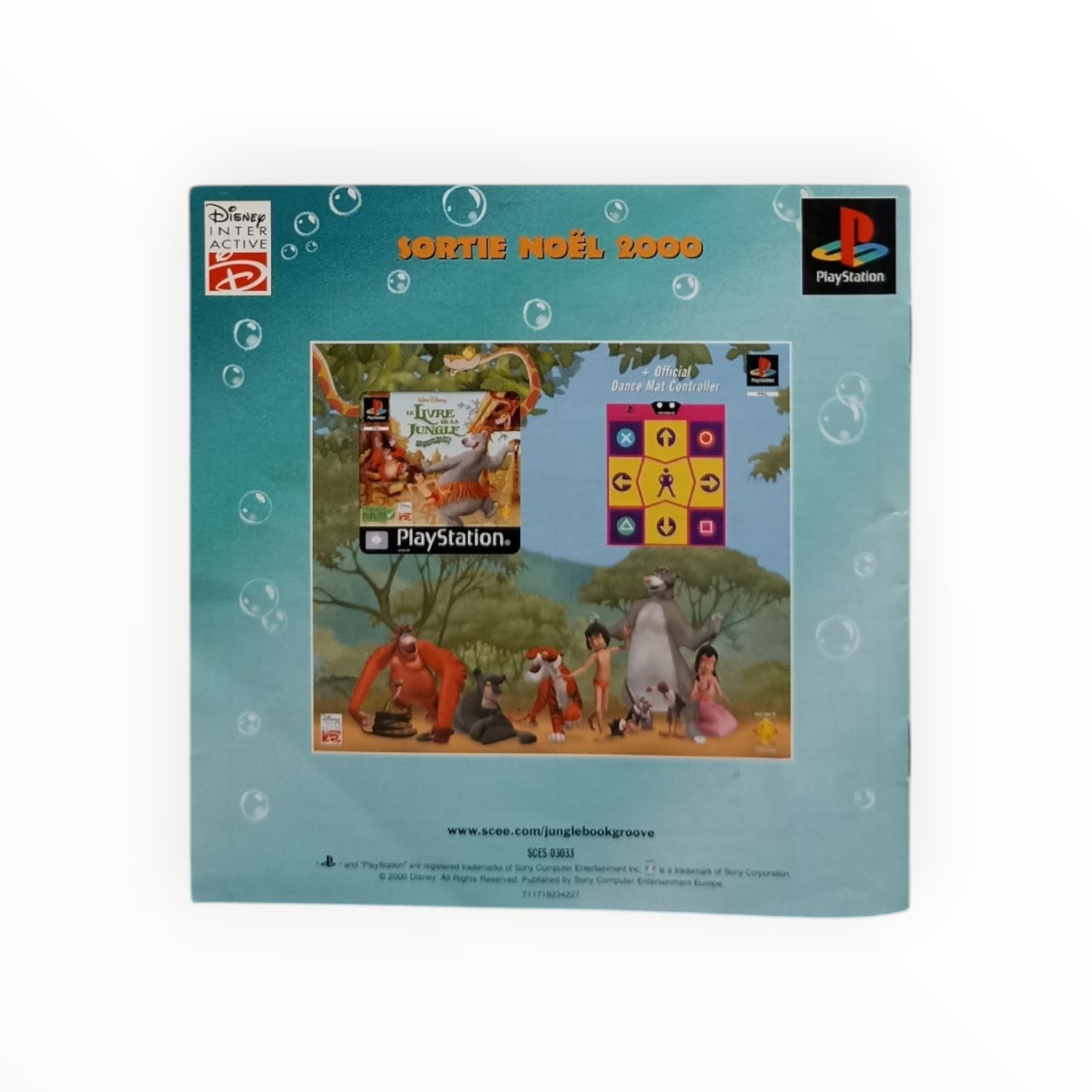 Notice Disney La Petite Sirene 2 Playstation 1 (PS1) FRA