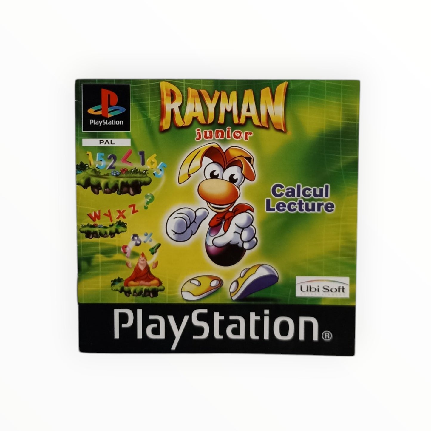 Notice Rayman Junior Calcul Lecture Playstation 1 (PS1) FRA