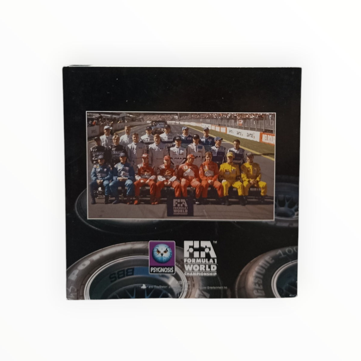Notice Formula 1 98 Officially Licensed Game Playstation 1 (PS1) UK