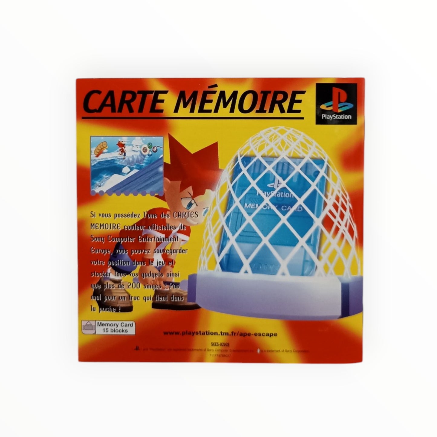 Notice Ape Escape Playstation 1 (PS1) FRA