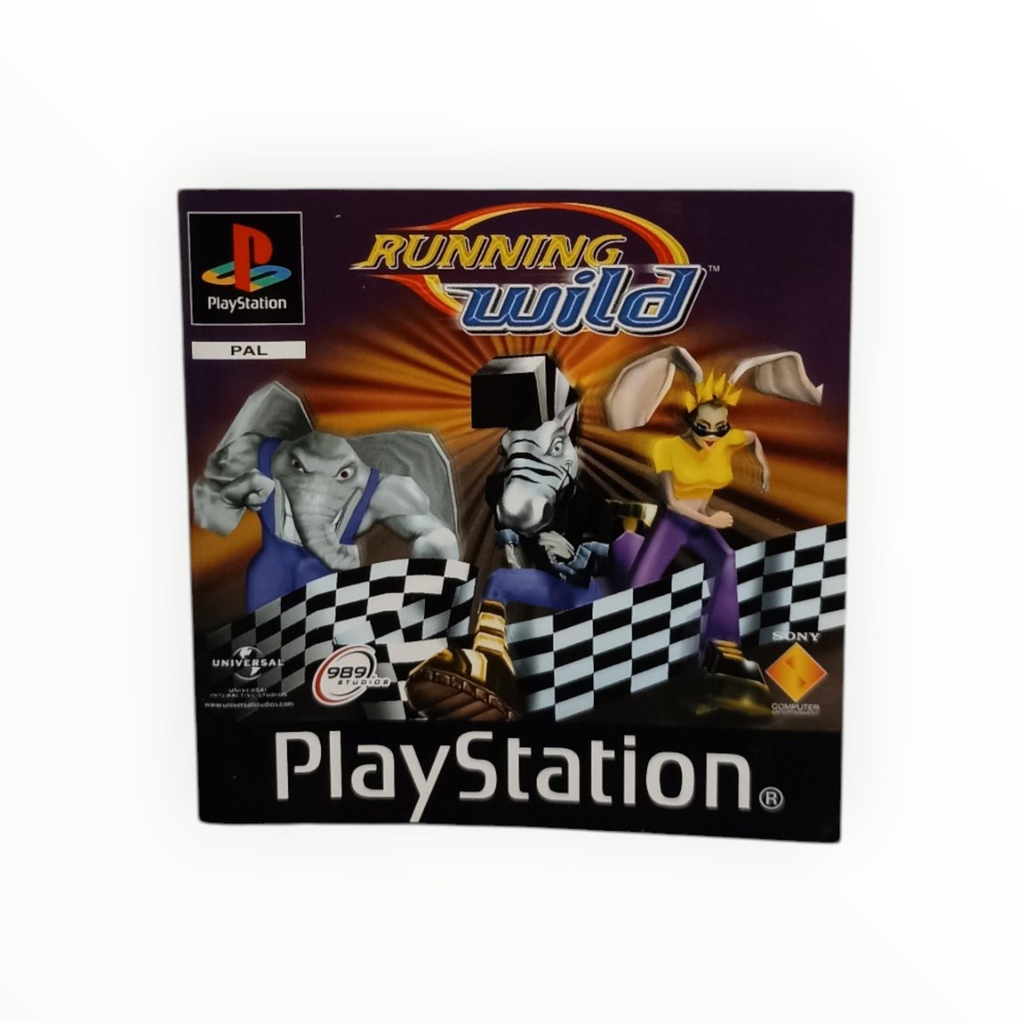 Notice Running Wild Playstation 1 (PS1) FRA