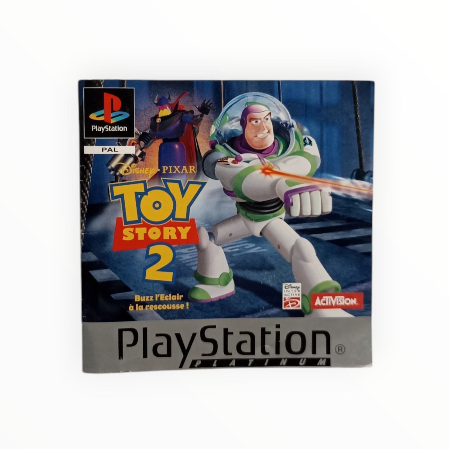 Notice Toy Story 2 Buzz l'Éclair à la rescousse Playstation 1 (PS1) PAL Version Platinum