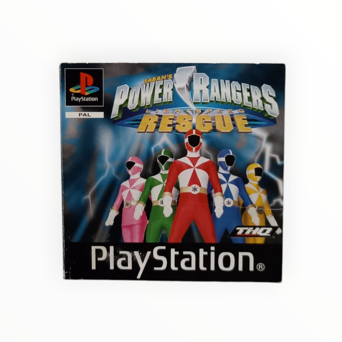 Notice Power Rangers Lightspeed Rescue Playstation 1 (PS1) PAL
