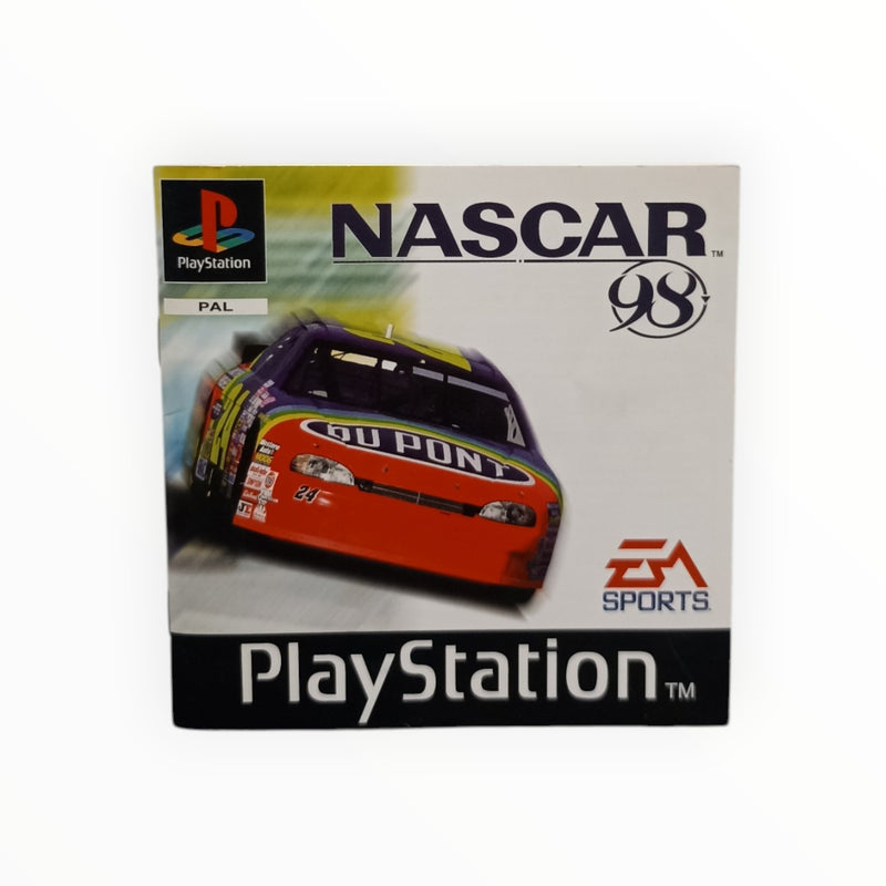 Notice NASCAR 98 Playstation 1 (PS1) PAL