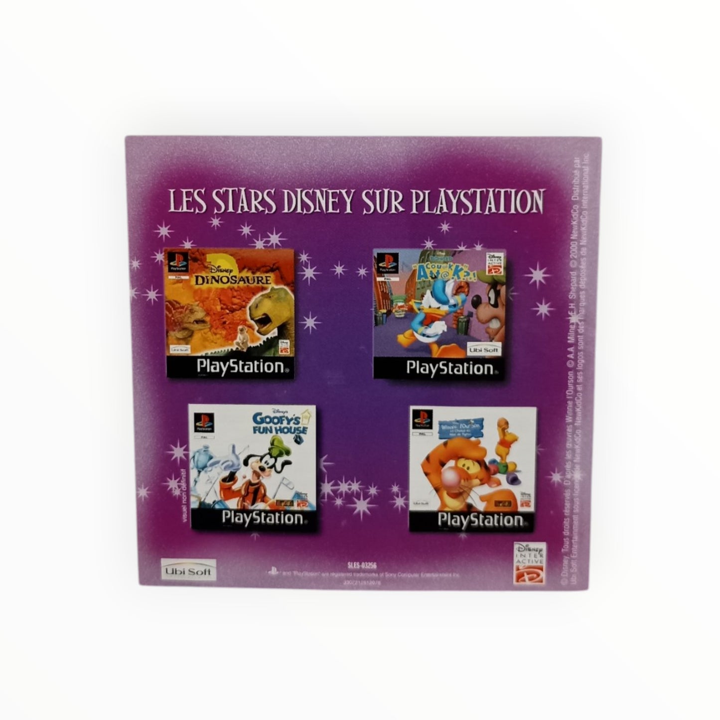 Notice Winnie l’Ourson La Chasse au Miel de Tigrou Playstation 1 (PS1) PAL Version Platinum