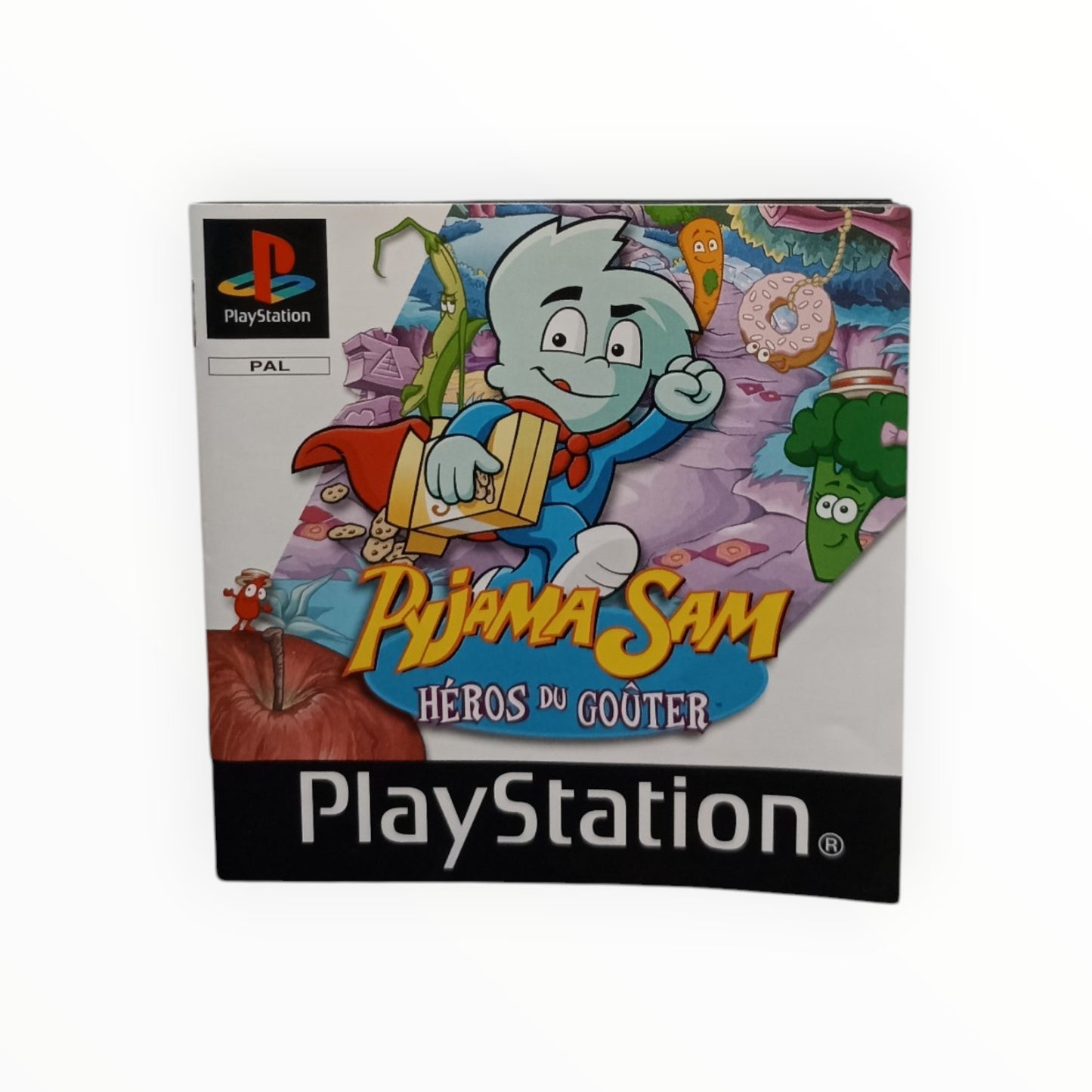 Notice Pyjama Sam Heros du Gouter Playstation 1 (PS1) PAL