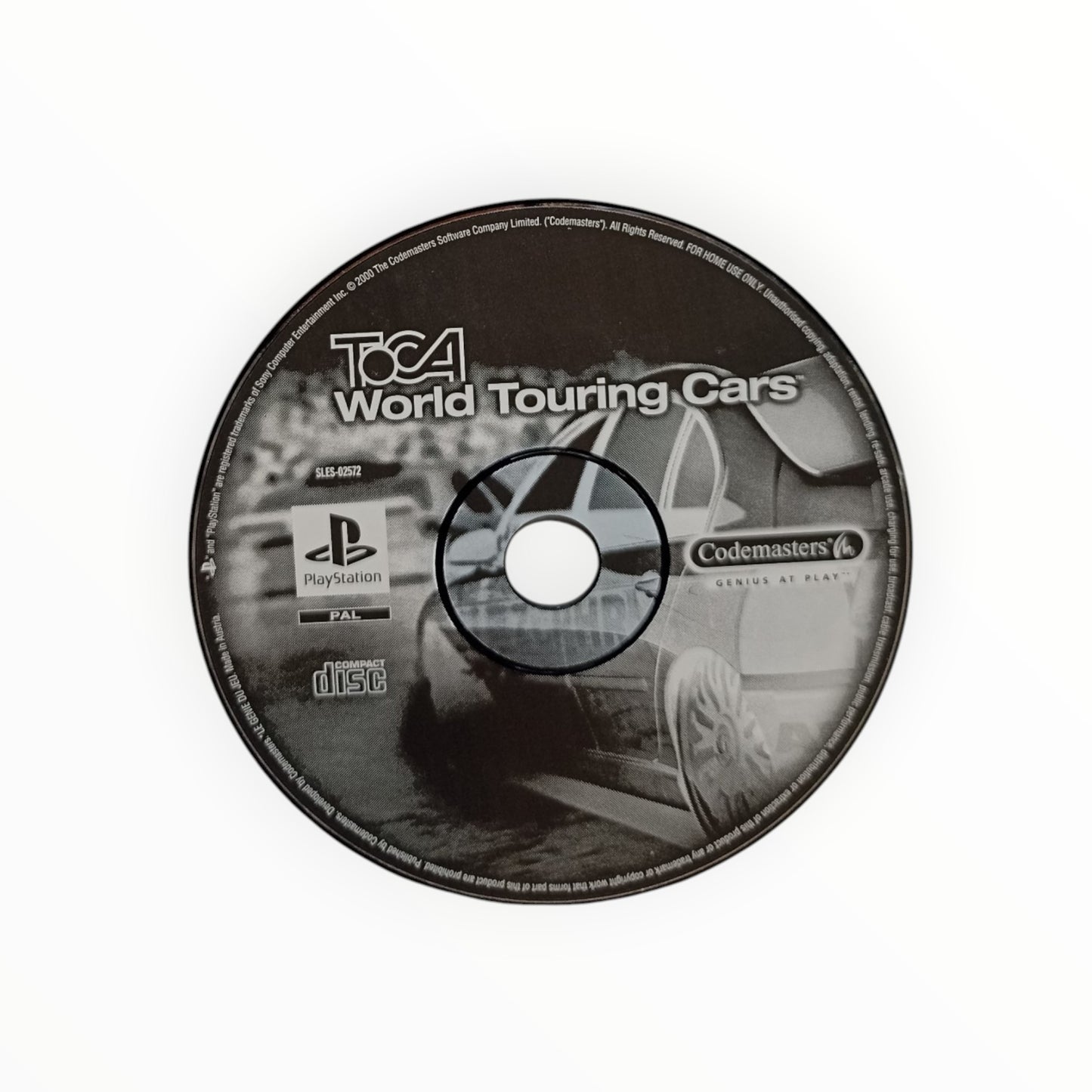 CD seul Toca World Touring Cars PlayStation 1 PS1 Version français
