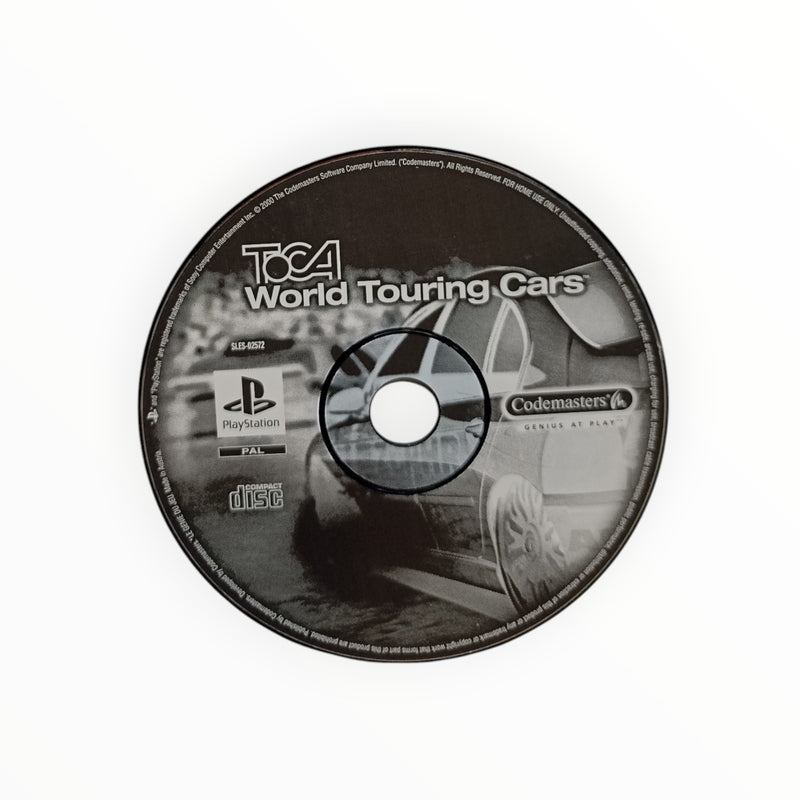 CD seul Toca World Touring Cars PlayStation 1 PS1 Version français