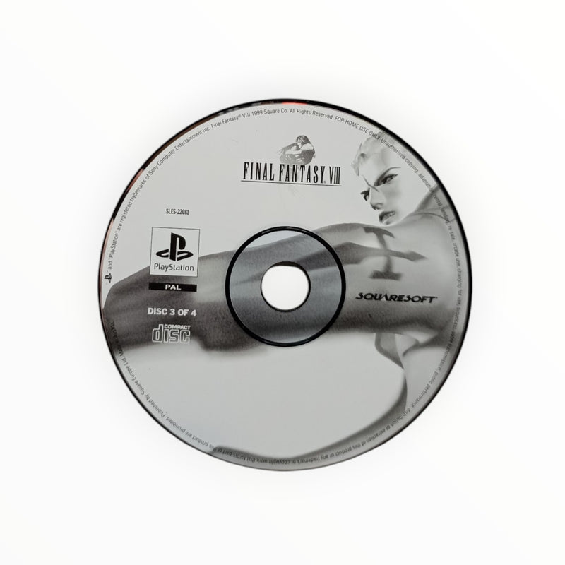 CD seul Final Fantasy VIII (disc 3 sur 4) PlayStation 1 PS1 Version français