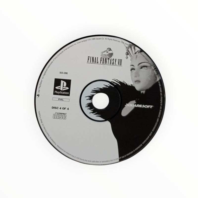 CD seul Final Fantasy VIII (disc 4 sur 4) PlayStation 1 PS1 Version français