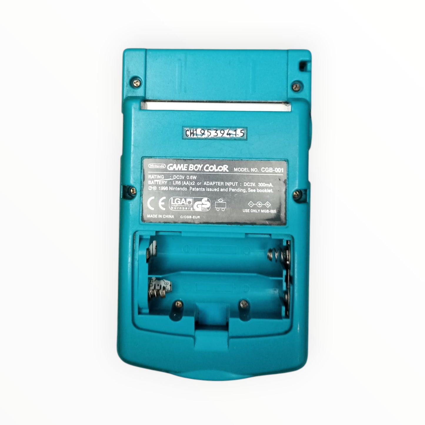 Console Game Boy Color Bleue