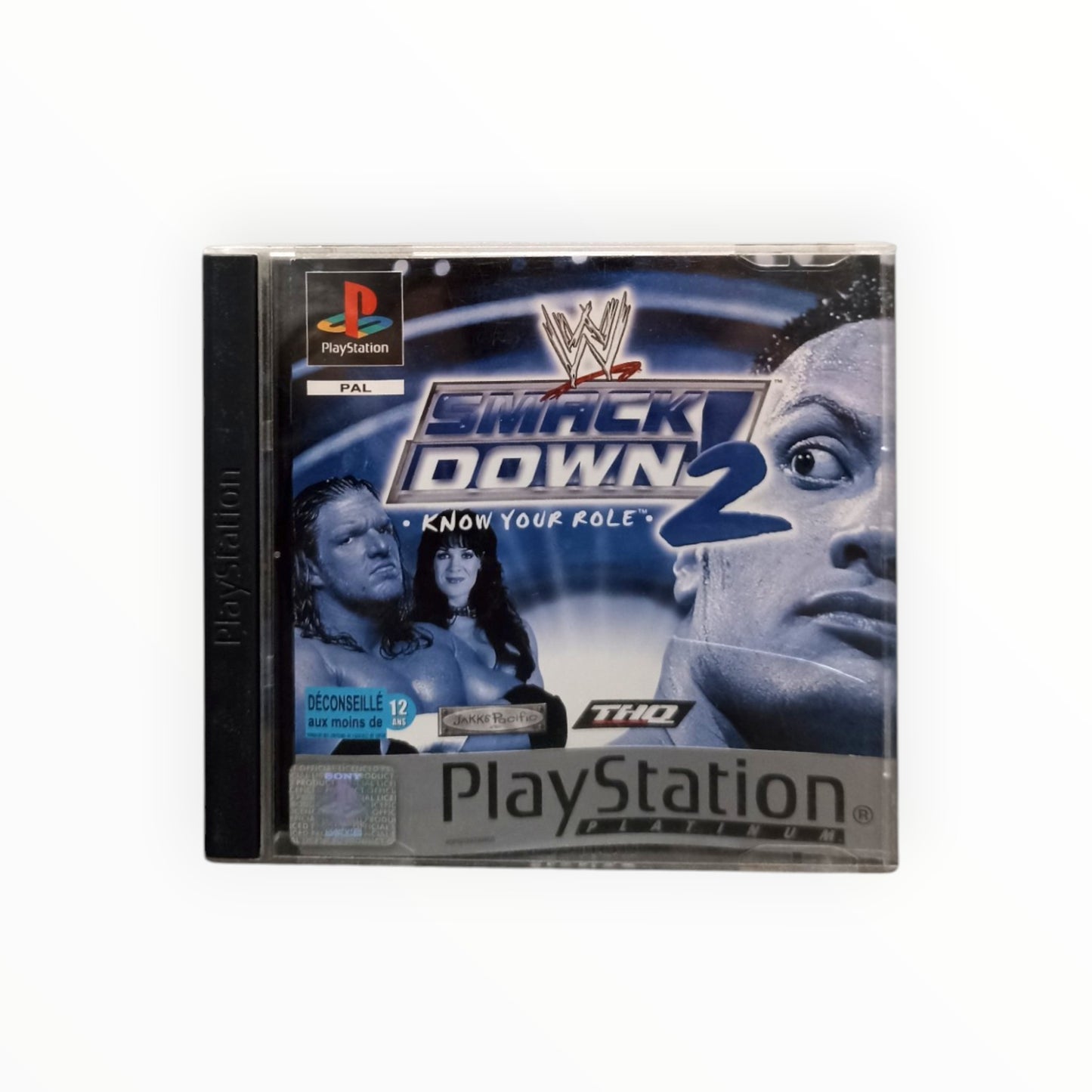 WWF SmackDown! 2 Know Your Role PlayStation 1 (PS1) Platinum Complet PAL
