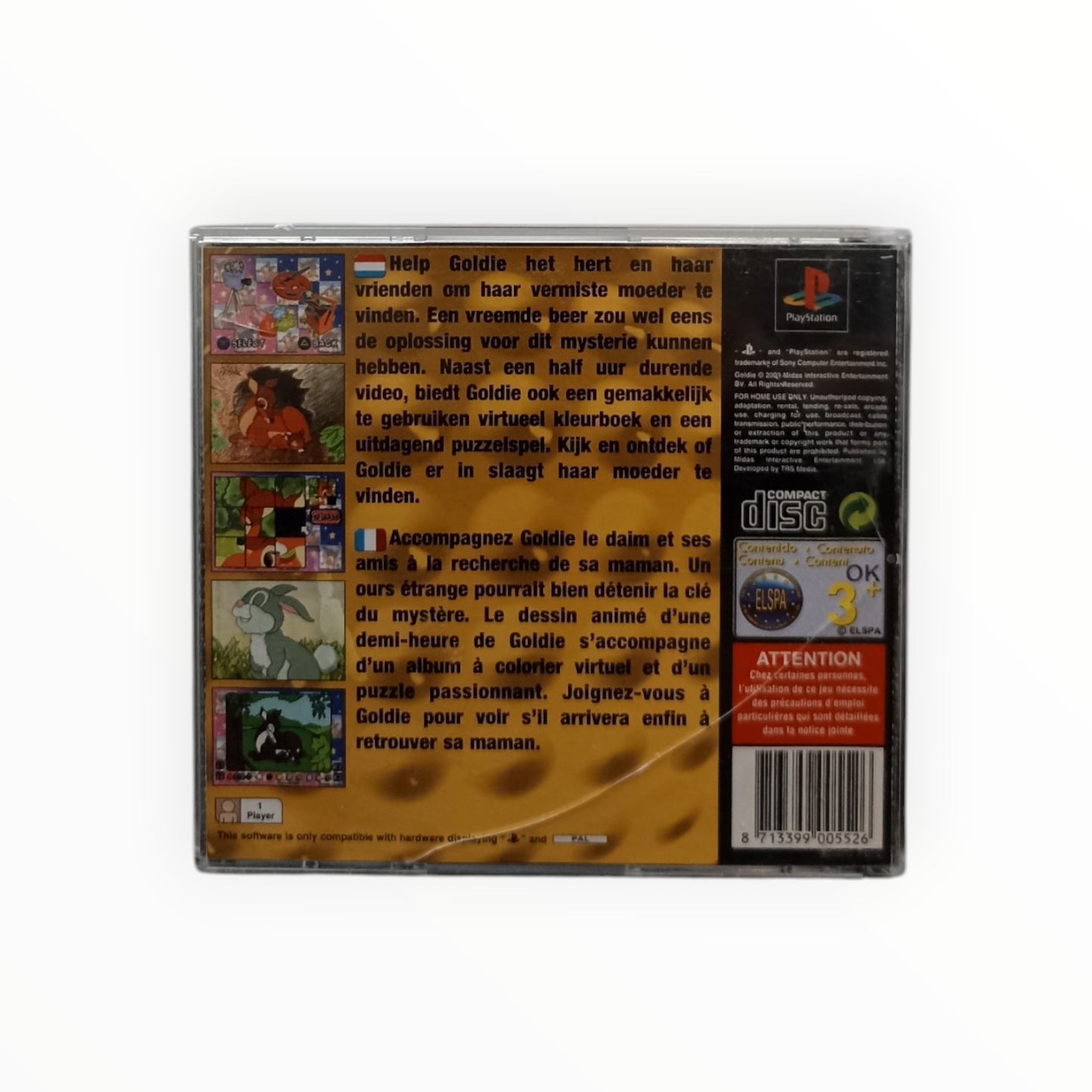 Goldie PlayStation 1 (PS1) Value Series Complet PAL