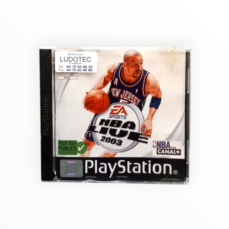 NBA Live 2003 Playstation 1 Seconde Vie