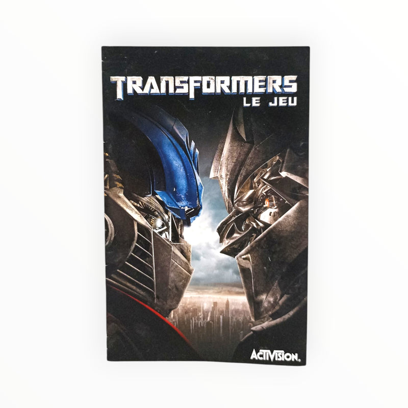 Notice Transformers le jeu playstation 2 (PS2)