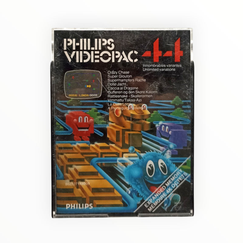Philips Videopac 44 Crazy Chase Complet FRA