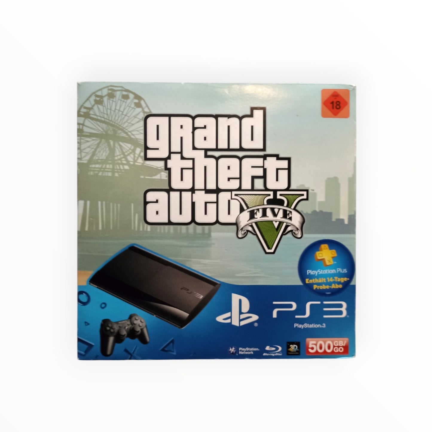 Console Playstation 3 (PS3) édition GTA V Pack Complet