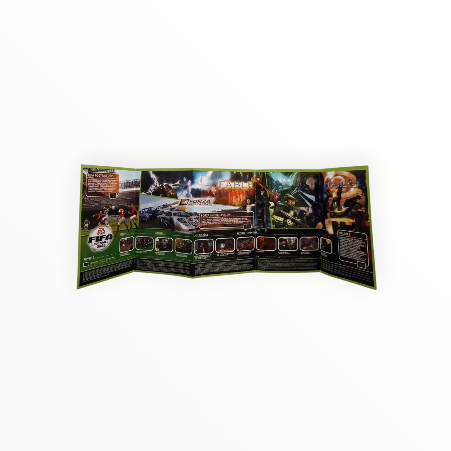 Dépliant de Jeu Xbox Classics
