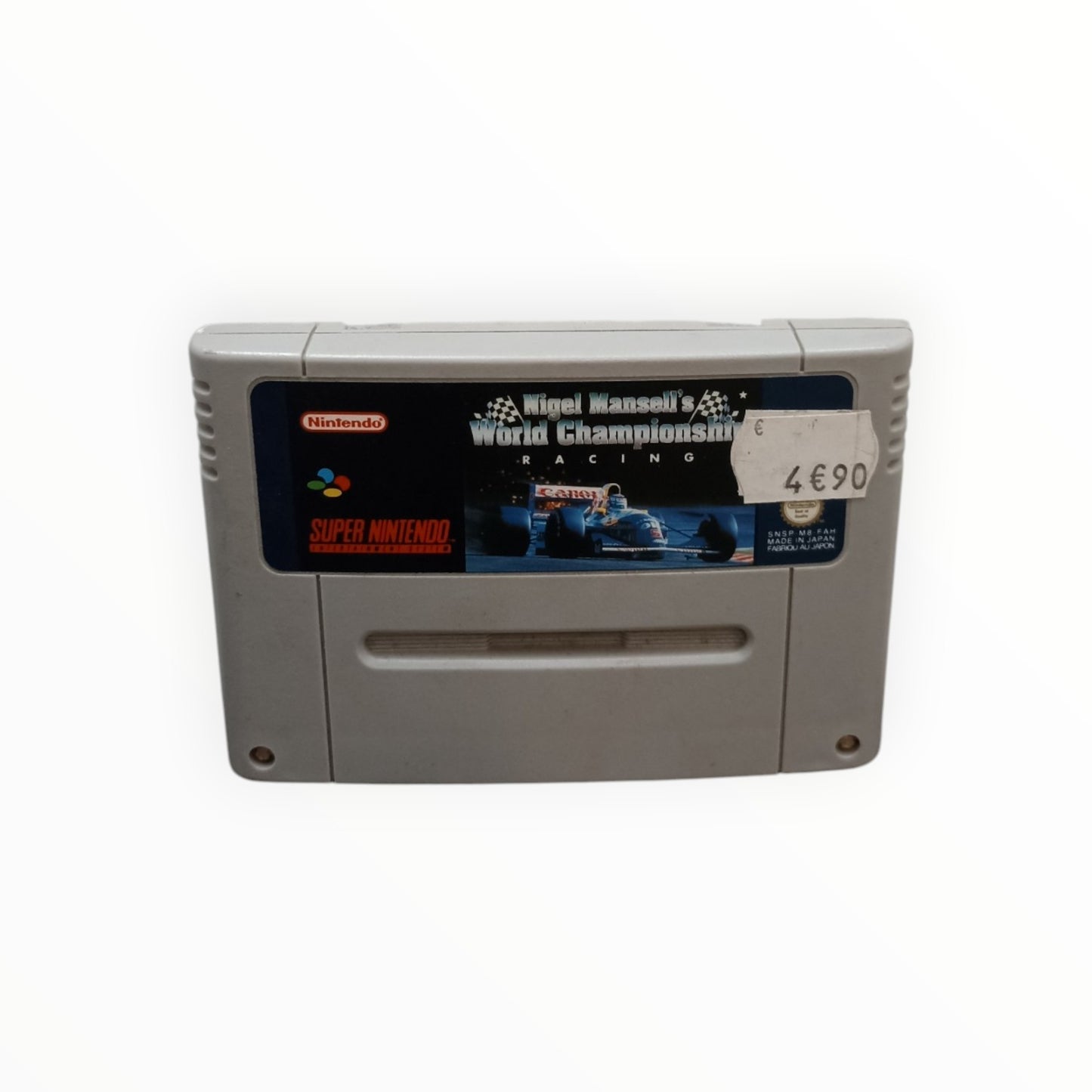 cartouche seule Nigel Mansell's World Championship Racing (Super Nintendo SNES) FAH