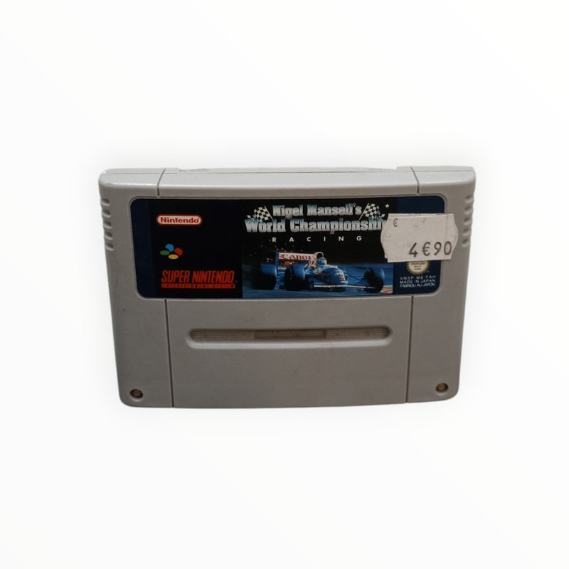 cartouche seule Nigel Mansell's World Championship Racing (Super Nintendo SNES) FAH