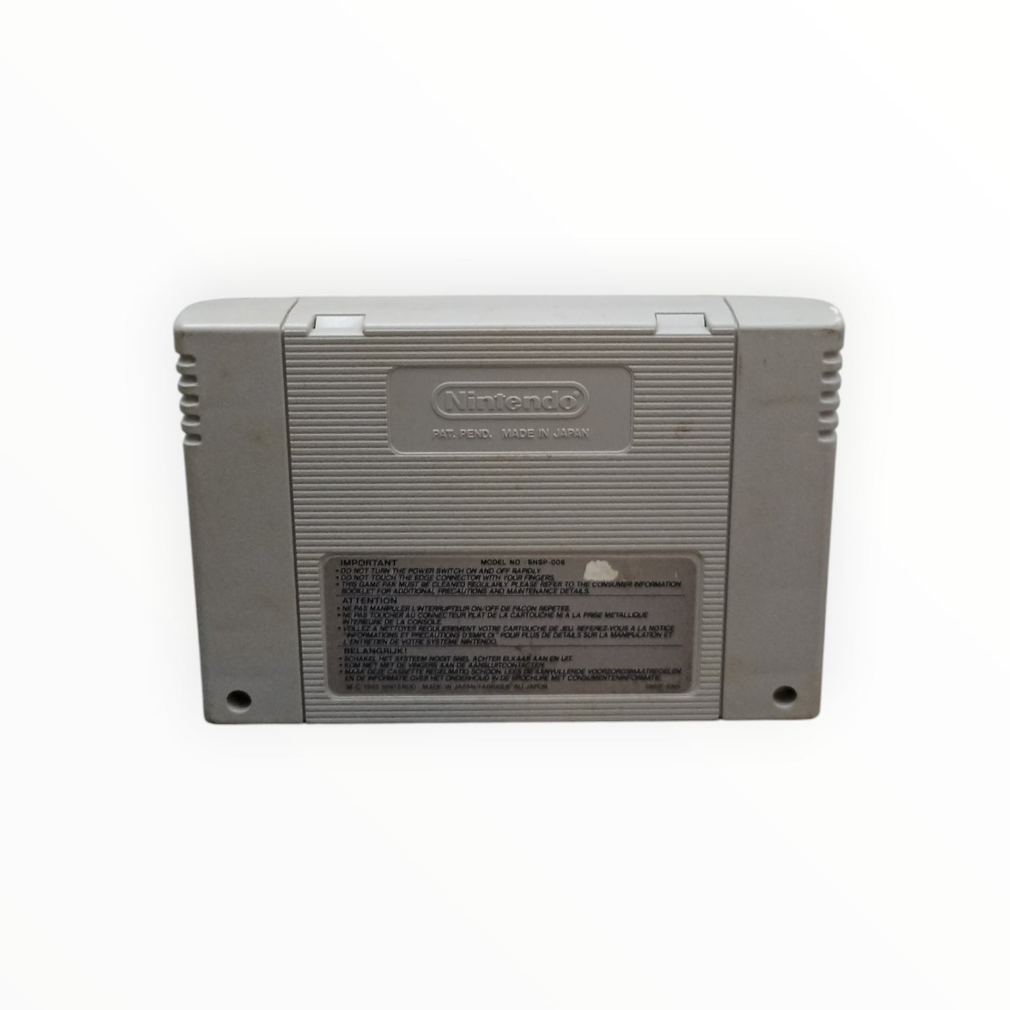 cartouche seule Nigel Mansell's World Championship Racing (Super Nintendo SNES) FAH