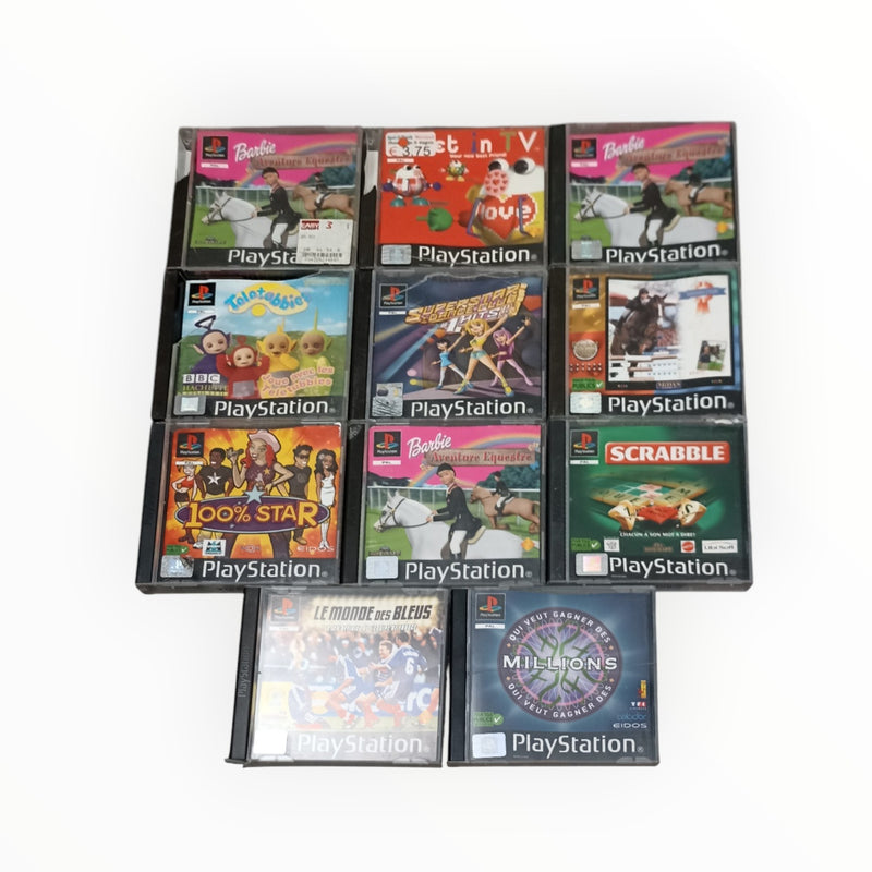 bundle Jeux Divers (Playstation 1 PS1) PAL Complet Seconde Vie