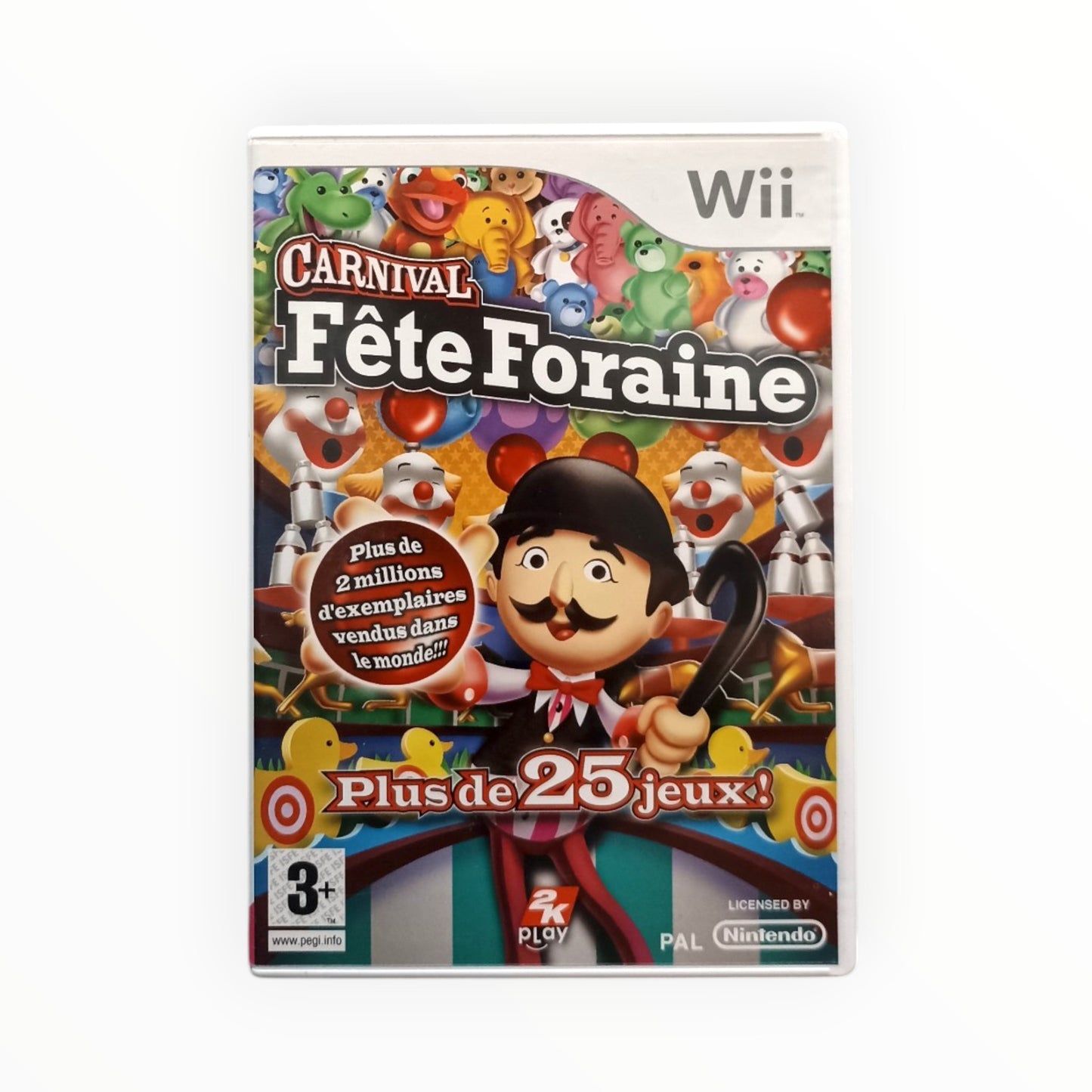 Carnival Fête Foraine Nintendo Wii FRA complet Version Collector