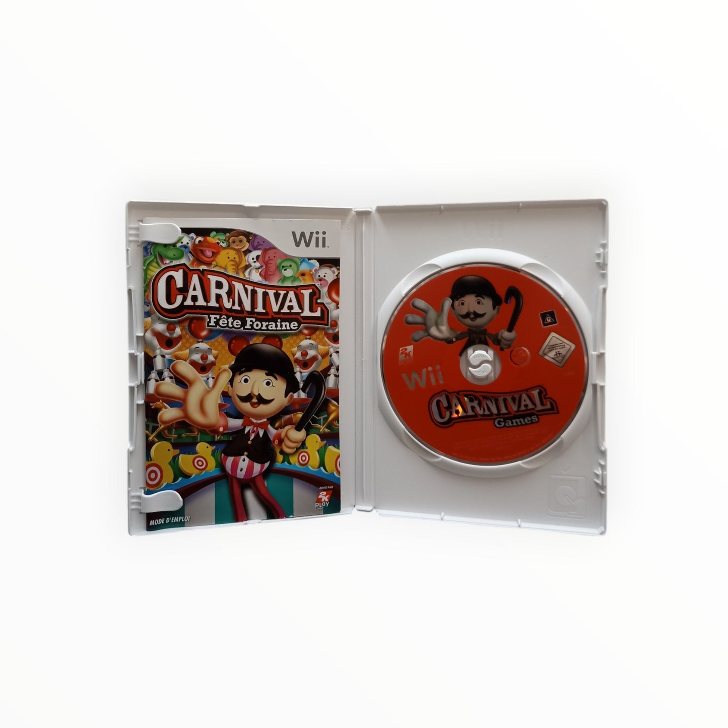 Carnival Fête Foraine Nintendo Wii FRA complet Version Collector