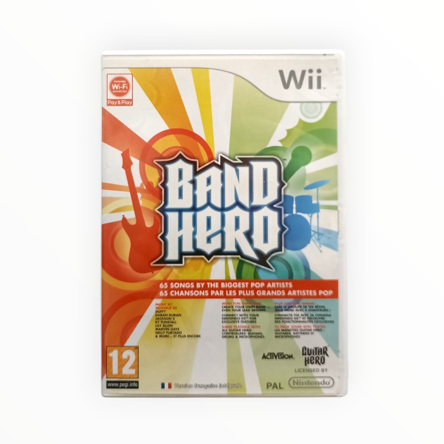 Band Hero Nintendo Wii PAL FRA complet