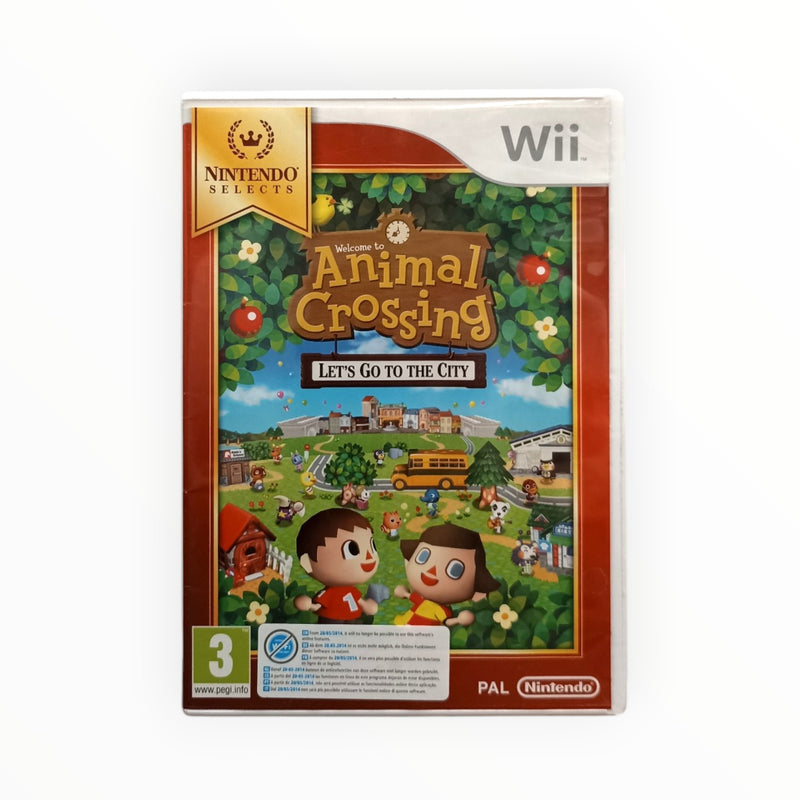 Animal Crossing Let’s Go To The City Nintendo Selects Nintendo Wii  FRA complet