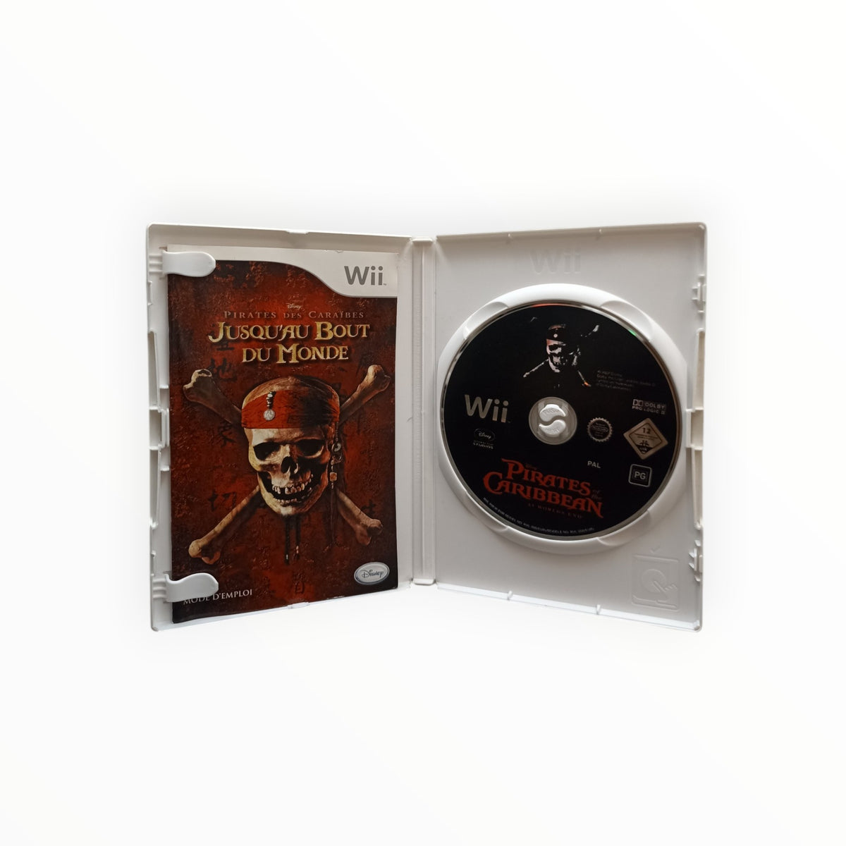 Pirates Des Caraïbes Jusqu’au Bout Du Monde Nintendo Wii PAL FRA complet