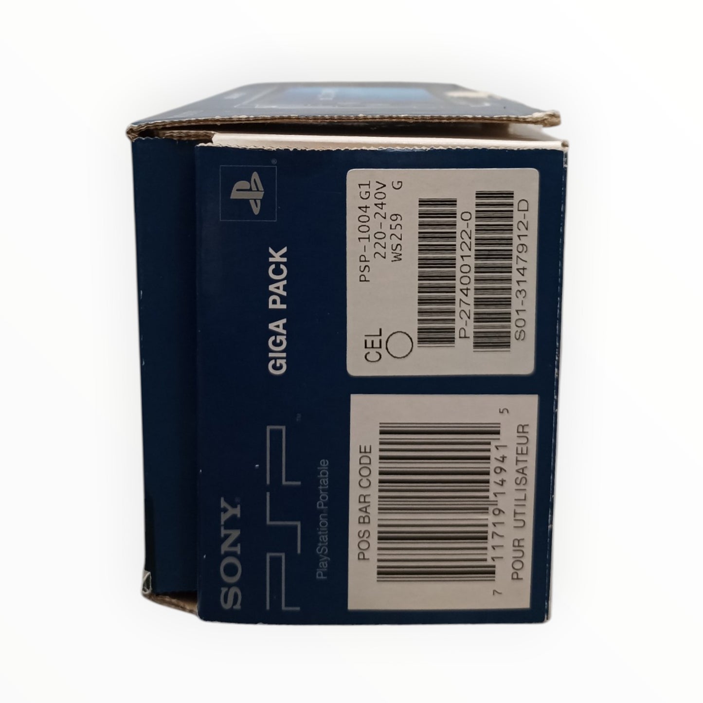 Boite seule Console Playstation Portable avec Notice